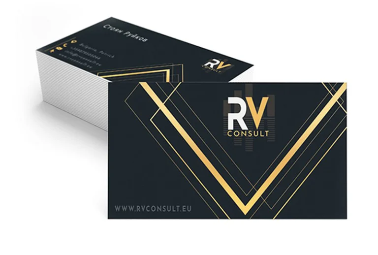 Уеб сайт и бранд идентичност за RVConsult